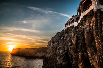 Coucher de soleil à Cova d'en Xoroi